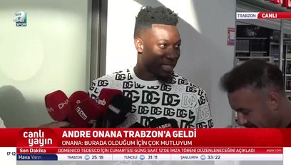 >Onana Trabzon'a geldi! Kamerunlu kaleciden F.Bahçe sözleri