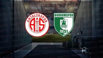 Antalyaspor - Bodrum FK | CANLI