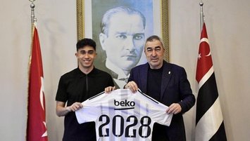Beşiktaş genç futbolcuyla sözleşme imzaladı!