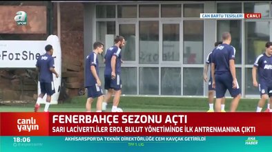 Fenerbahçe'de yeni transferler idmanda!