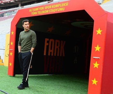 Lorik Cana, Galatasaray Stadyum Müzesini gezdi