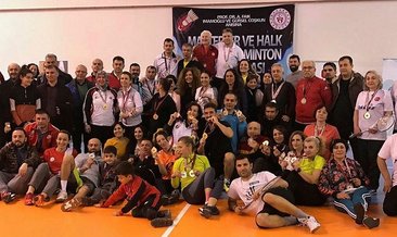 Türkiye Masterler ve Halk Badminton Şampiyonası sona erdi