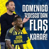 Tedesco'dan flaş karar! Duran...