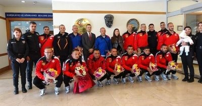 Uluslararası Polis Futbol Turnuvası'nın kura çekimi yapıldı