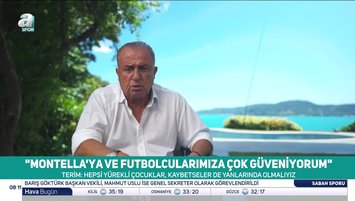 Fatih Terim'den Bizim Çocuklar'a tam destek!