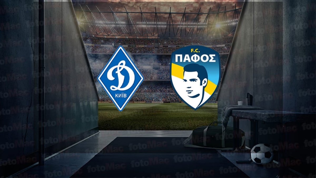 Dynamo Kiev - Pafos FC maçı ne zaman, saat kaçta ve hangi kanalda canlı yayınlanacak? | UEFA Şampiyonlar Ligi Dynamo Kiev - Pafos FC maçı ne zaman, saat kaçta ve hangi kanalda canlı yayınlanacak? | UEFA Şampiyonlar Ligi