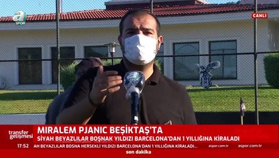 >Pjanic Beşiktaş'ta! İşte İstanbul'a geliş saati