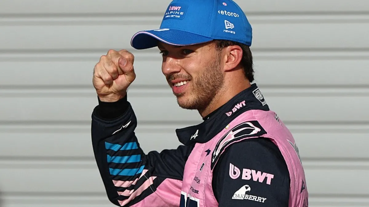 Formula 1 İtalya Grand Prix'sinde pole pozisyonu Pierre Gasly'nin!