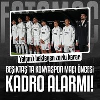 Beşiktaş'ta kadro alarmı!