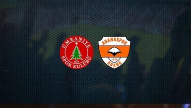 Ümraniyespor - Adanaspor maçı ne zaman, saat kaçta ve hangi kanalda? | TFF 1. Lig