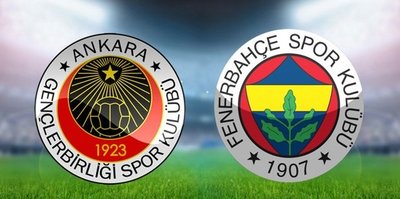 Gençlerbirliği-Fenerbahçe I CANLI ANLATIM