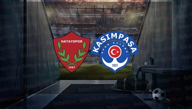 Hatayspor - Kasımpaşa maçı canlı anlatım