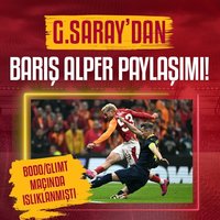 G.Saray'dan Barış Alper paylaşımı!