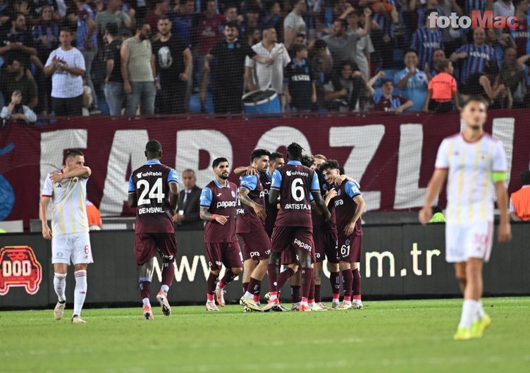 Trabzonspor - Ruzemberok maçı sonrası dikkat çeken sözler! "Sevgililerin buluşması gibi"