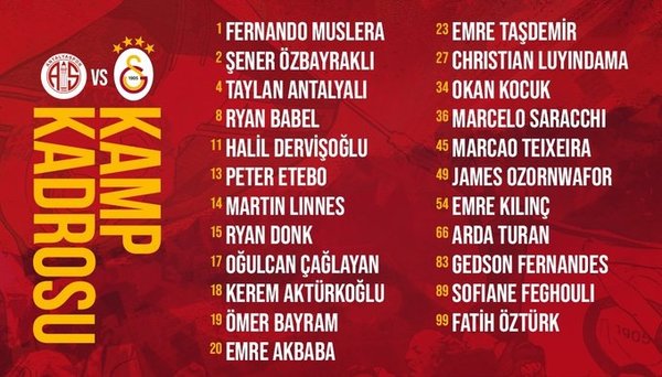 galatasaray in antalyaspor maci kamp