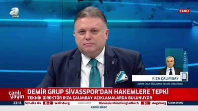 Rıza Çalımbay'dan hakemler için sert sözler Korkuyorlar!