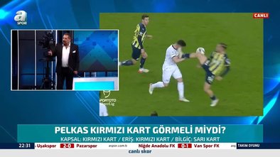 Fenerbahçe - Yeni Malatyaspor maçını Erman Toroğlu değerlendirdi! Pelkas kırmızı kart görmeli miydi?