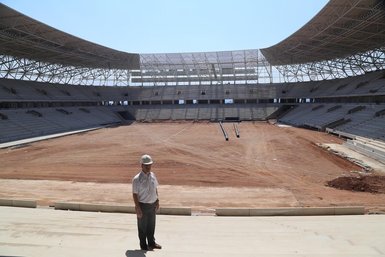Pişmaniye görünümlü Kocaeli Arena Stadı