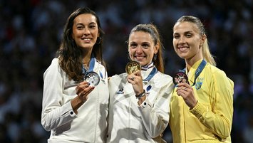 Paris 2024 eskrimde madalyalar dağıtıldı