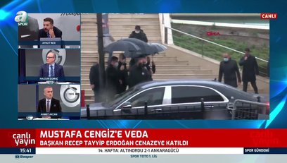 >Mustafa Cengiz son yolculuğuna uğurlandı! Başkan Erdoğan da törene katıldı