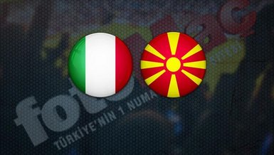 İtalya - Kuzey Makedonya maçı CANLI