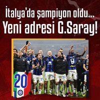 Serie A şampiyonu oldu! Inter'in yıldızı Galatasaray'a geliyor