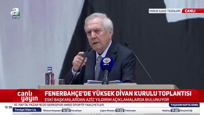 >Aziz Yıldırım: Üç ay sonra...