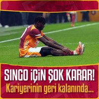 Singo için şok karar! Kariyerinin geri kalanında...