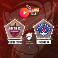 Kahta 02 Spor - Kasımpaşa | CANLI
