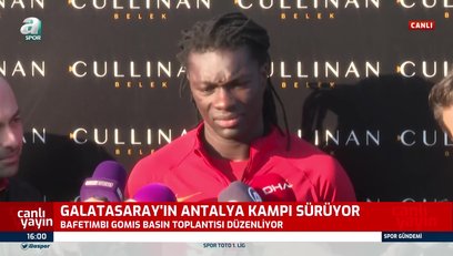 >Galatasaray'lı Bafetimbi Gomis Antalya kampında açıklamalarda bulundu!