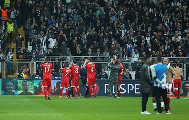 Beşiktaş - Bayern Münih maçı sonrası paylaşımlar