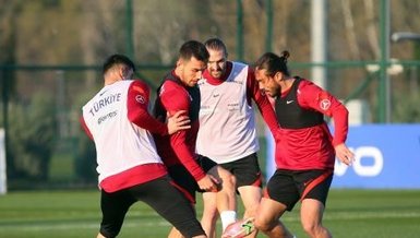 A Milli Futbol Takımı Letonya maçı hazırlıklarına başladı