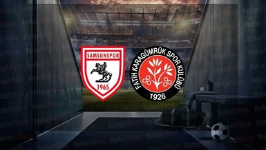 Samsunspor - Fatih Karagümrük CANLI İZLE | Süper Lig