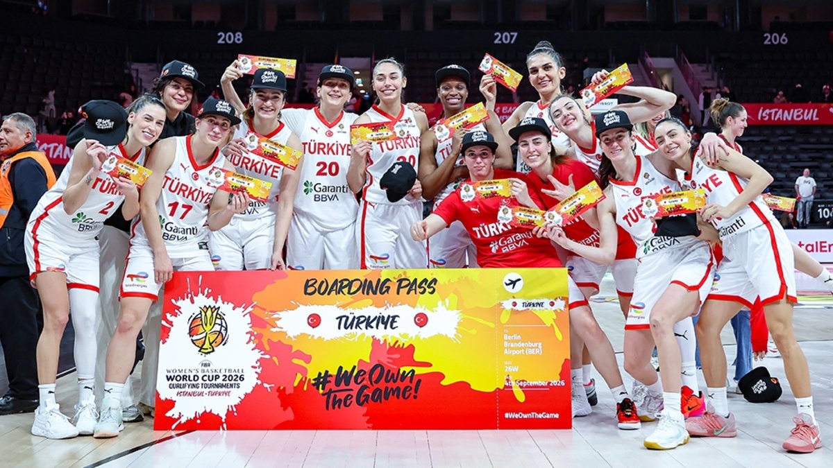 Türkiye'nin FIBA Kadınlar Basketbol Dünya Kupası’nda rakipleri belli oldu!