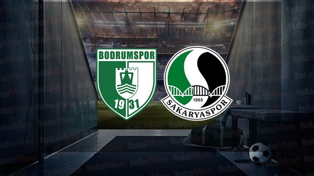 Bodrumspor - Sakaryaspor maçı ne zaman, saat kaçta ve hangi kanalda canlı yayınlanacak? | TFF 1. Lig