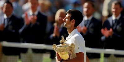 Wimbledon'da kazanan Novak Djokovic