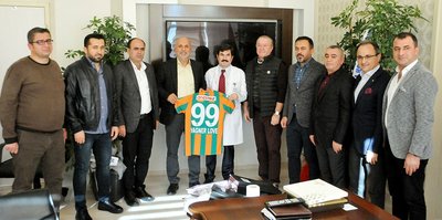 Aytemiz Alanyaspor'dan hastaneye ziyaret