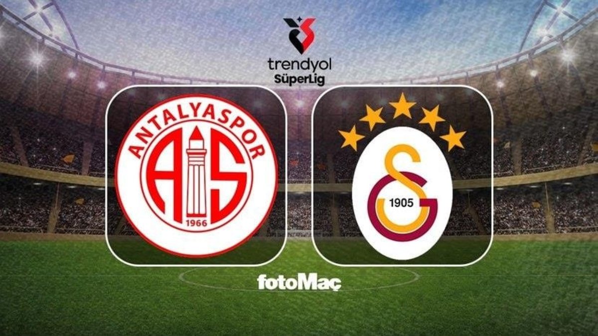 Hesap.com Antalyaspor - Galatasaray maçı CANLI | Trendyol Süper Lig canlı