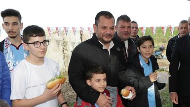 Trabzonspor'dan maç öncesi hamsi ikramı!