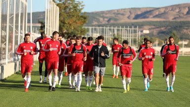 Sivasspor'da Galatasaray maçının mesaisi sürüyor