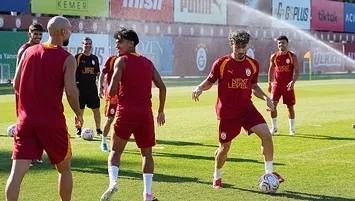 Cimbom çift idman yaptı