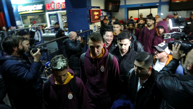 Galatasaray kafilesi Trabzon'da!