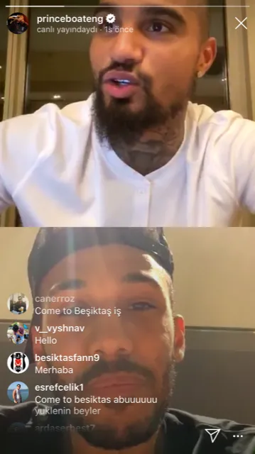 Boateng'den Arsenalli Aubameyang'a: Beşiktaş'a gel ben de Arsenal'e gideyim - 1