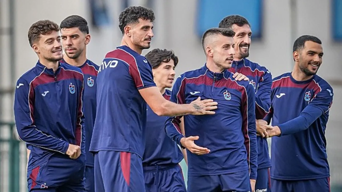 Trabzonspor, Beşiktaş Maçı Hazırlıklarını Tamamladı