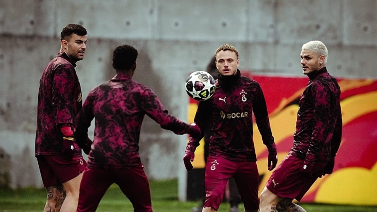 Galatasaray Juventus maçının hazırlıklarını tamamladı!