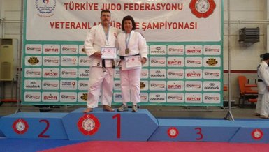 Milli judocu Murat Olcay atletizmde fırtına gibi esti!