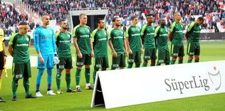 Bursasporlu futbolcular 1 puandan memnun