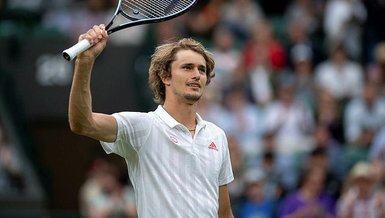 Son dakika spor haberi: Alexander Zverev Wimbledon'da ikinci tura yükseldi