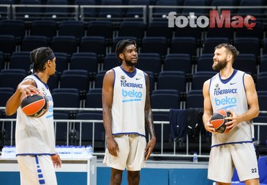 Fenerbahçe Beko parkeye indi! İşte o görüntüler