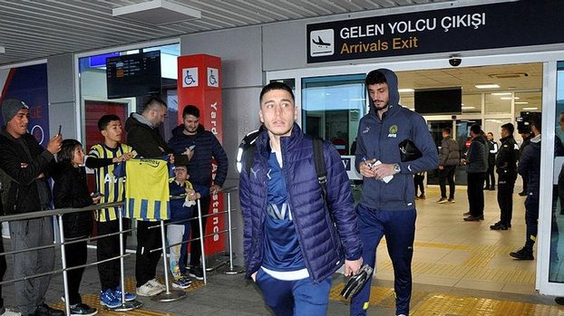 Fenerbahçe kafilesi Alanya'ya geldi!